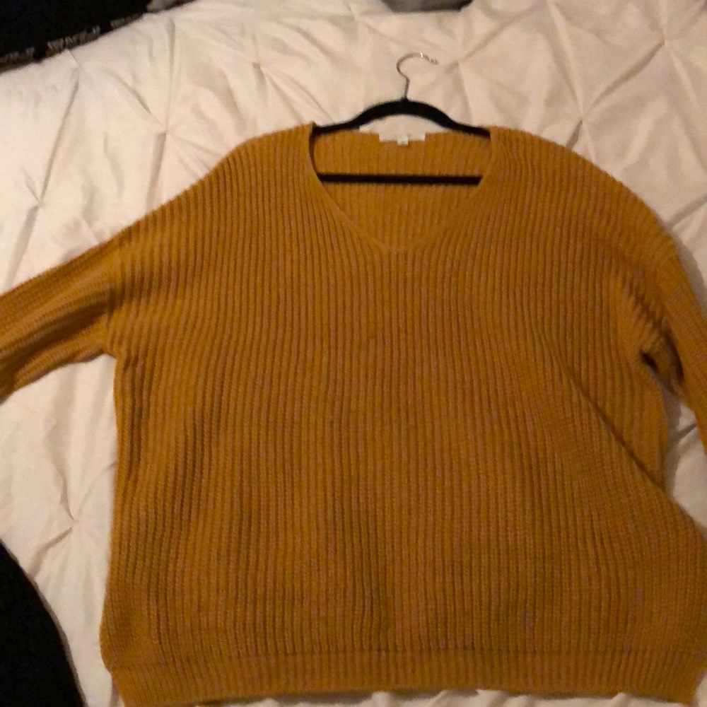 Mustard oversizeSweater